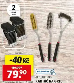 Lidl KARTÁČ NA GRIL nabídka