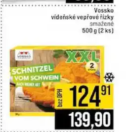 Jip Vossko vídeňské vepřové řízky 500 g (2 ks) nabídka