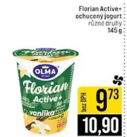Jip Active+ ochucený jogurt různé druhy 145 g nabídka