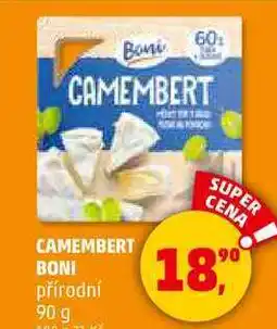 Penny Market CAMEMBERT BONI přírodní, 90 g nabídka