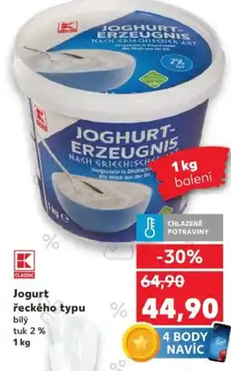 Kaufland Jogurt řeckého typu nabídka