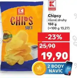 Kaufland Chipsy nabídka