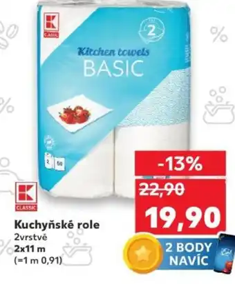 Kaufland Kuchyňské role nabídka