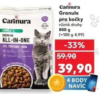 Kaufland Granule pro kočky nabídka