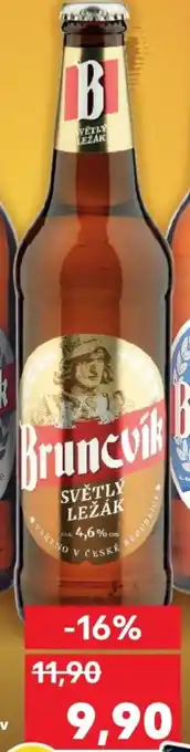 Kaufland BRUNCVÍK Pivo nabídka