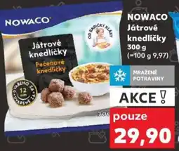 Kaufland NOWACO Játrové knedlíčky nabídka