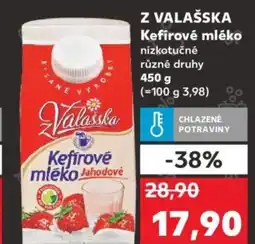Kaufland Z VALAŠSKA Kefírové mléko nabídka