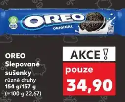 Kaufland OREO Slepované sušenky nabídka