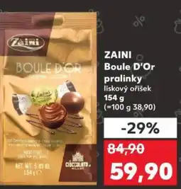 Kaufland ZAINI Boule D'Or pralinky lískový oříšek nabídka