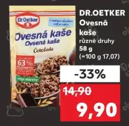 Kaufland DR.OETKER Ovesná kaše kaše nabídka