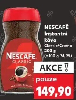 Kaufland NESCAFÉ Instantní Κάνα Classic/Crema nabídka