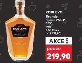 Kaufland KOBLEVO Brandy reserve V.S.O.P. nabídka