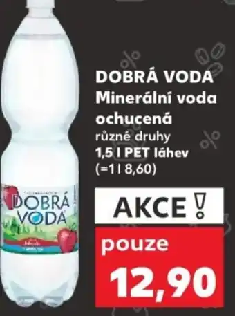 Kaufland DOBRÁ VODA Minerální voda ochucená nabídka