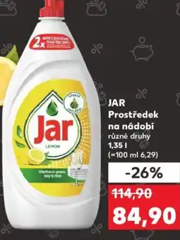 Kaufland JAR Prostředek na nádobí nabídka