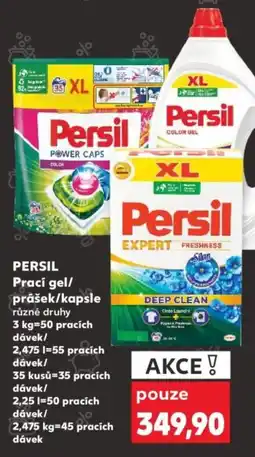Kaufland PERSIL Prací gel/ prášek/kapsle nabídka