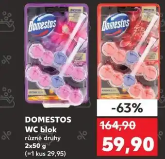 Kaufland DOMESTOS WC blok nabídka