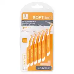 Ráj drogerie SOFTdent Mezizubní kartáček S 0,5mm 6 ks nabídka