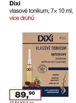 Ráj drogerie Dixi vlasové tonikum, 7x 10 ml, více druhů nabídka