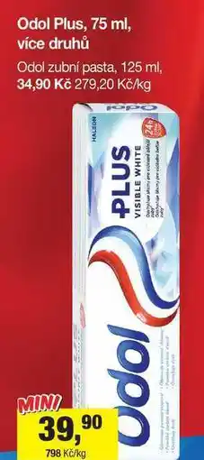 Šlak Odol Plus, 75 ml, více druhů nabídka