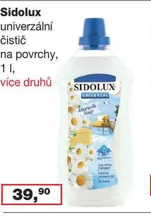 Ráj drogerie Sidolux univerzální čistič na povrchy, 1l, více druhů nabídka