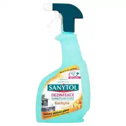Ráj drogerie Sanytol Dezinfekce odmašťující čistič kuchyně citrusové plody 500ml nabídka