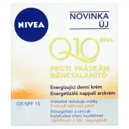 Šlak Nivea Q10 Plus krém proti vráskám, vybrané druhy 50ml nabídka