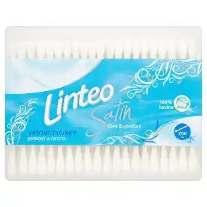 Šlak Linteo Satin Vatové tyčinky 200 ks nabídka
