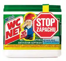 Ráj drogerie WC NET aktivátor septiků 16kapslí nabídka