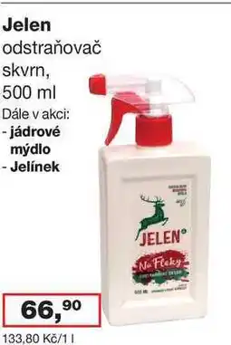 Ráj drogerie Jelen odstraňovač skvrn, 500 ml nabídka