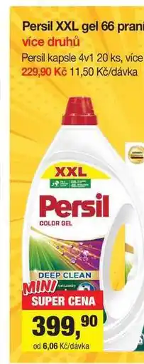 Šlak Persil XXL gel 66 prani více druhů nabídka