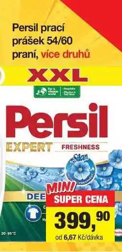 Šlak Persil prací prášek 54/60 praní, více druhů nabídka