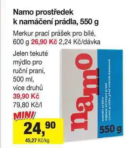 Šlak Namo prostředek k namáčení prádla, 550 g nabídka