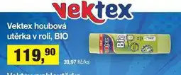 Šlak Vektex houbová utěrka v roli, BIO nabídka