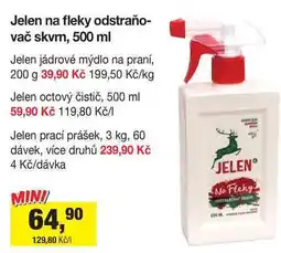 Šlak Jelen na fleky odstraňovač skvrn, 500 ml nabídka