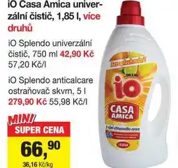 Šlak iO Casa Amica univerzální čistič, 1,85 l nabídka
