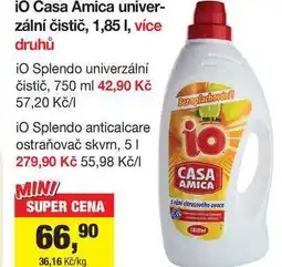 Šlak iO Splendo univerzální čistič, 750 ml nabídka