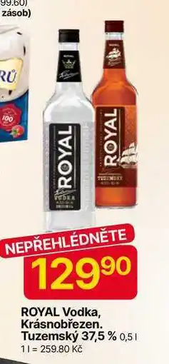 Hruška ROYAL Vodka, 0,5l nabídka