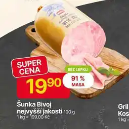 Hruška Šunka Bivoj nejvyšší jakosti 100 g nabídka