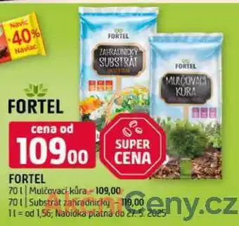 Terno Fortel 70l Substrát zahradnicky nabídka