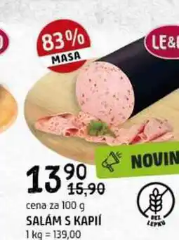 Terno Salám s kapli 100g nabídka