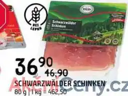 Terno Schwarzwälder schinken 80g nabídka