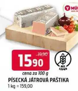 Terno Písecká Játrová paštika 100g nabídka
