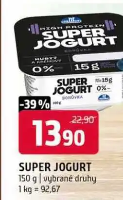 Terno Super jogurt 150 g vybrané druhy nabídka