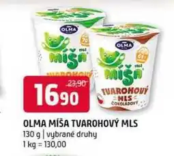Terno Olma Olmáček Tvarohový mls 130g, vybrané druhy nabídka