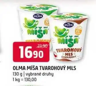 Terno Olma Olmáček Tvarohový mls 130g, vybrané druhy nabídka