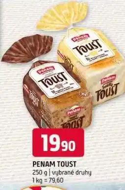 Terno Penam Toust 250 g nabídka
