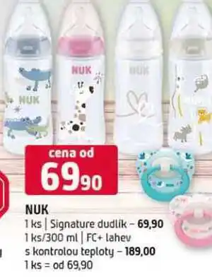 Terno Nuk 1 ks Signature dudlík 300 ml FC+ lahev s kontrolou teploty nabídka