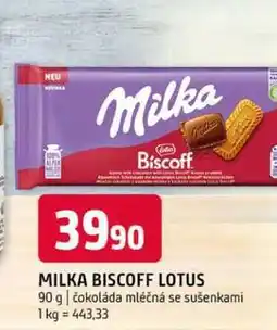 Terno Milka biscoff lotus 90 g čokoláda mléčná se sušenkami nabídka