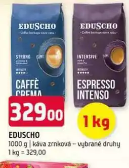 Terno Eduscho 1 kg káva zrnková vybrané druhy nabídka