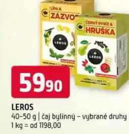 Terno Leros 40-50 g čaj bylinný vybrané druhy nabídka